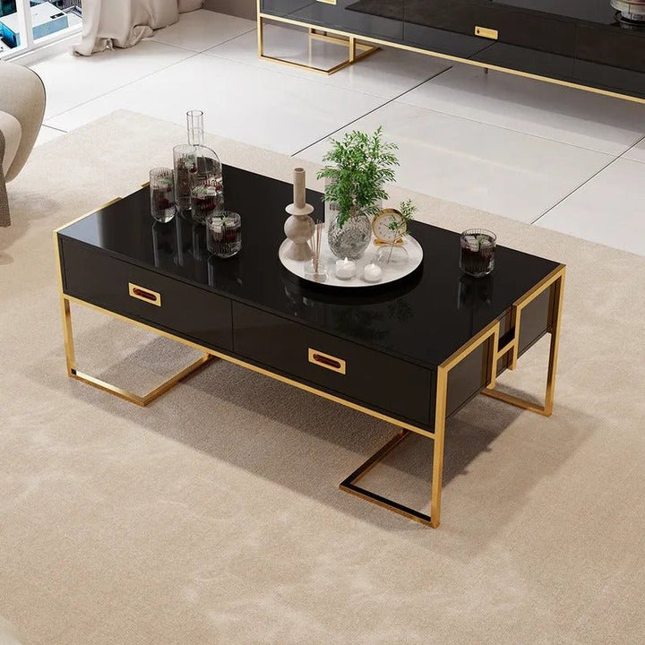 Jocise White Rectangular Living Lounge Bedroom Coffee Center Table - | Furniture | Waseeh Pakistan