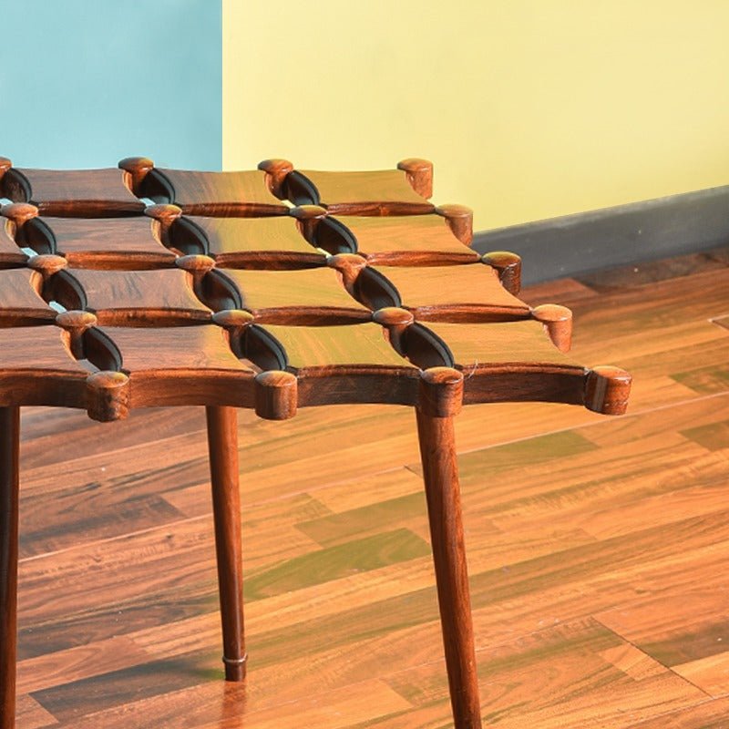 Joint Sierra Living Lounge Center Coffee Table (Shisham) | Furniture | Waseeh Pakistan