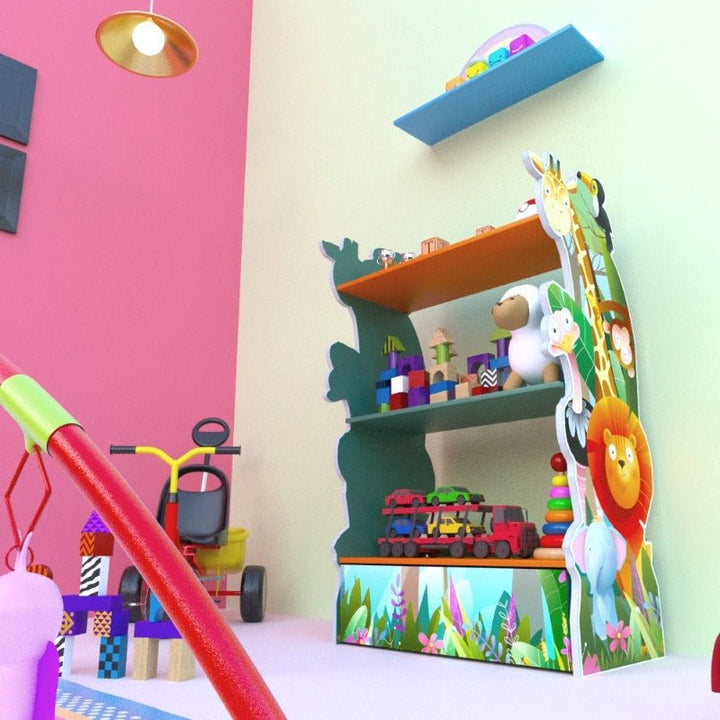 Jungle Jame Children Bookcase Organizer Rack | Furniture | Waseeh Pakistan