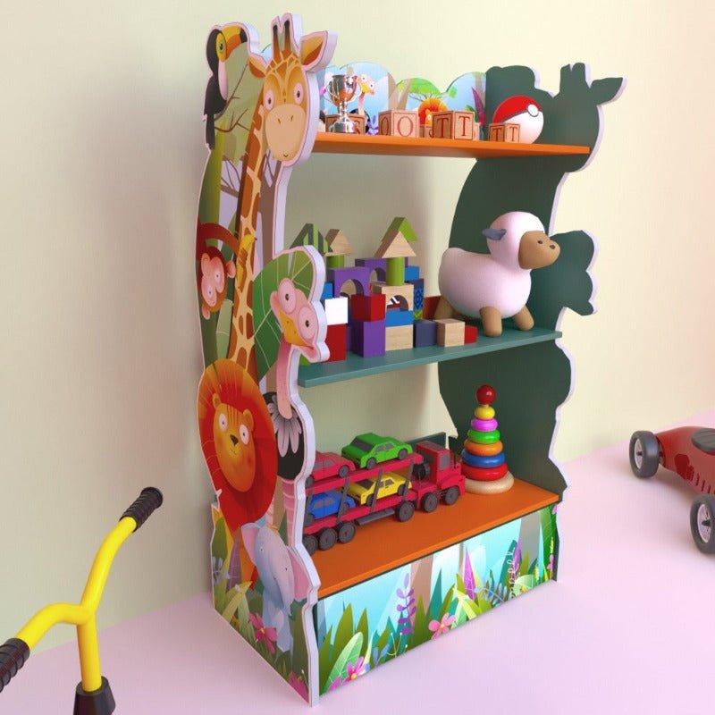 Jungle Jame Children Bookcase Organizer Rack | Furniture | Waseeh Pakistan