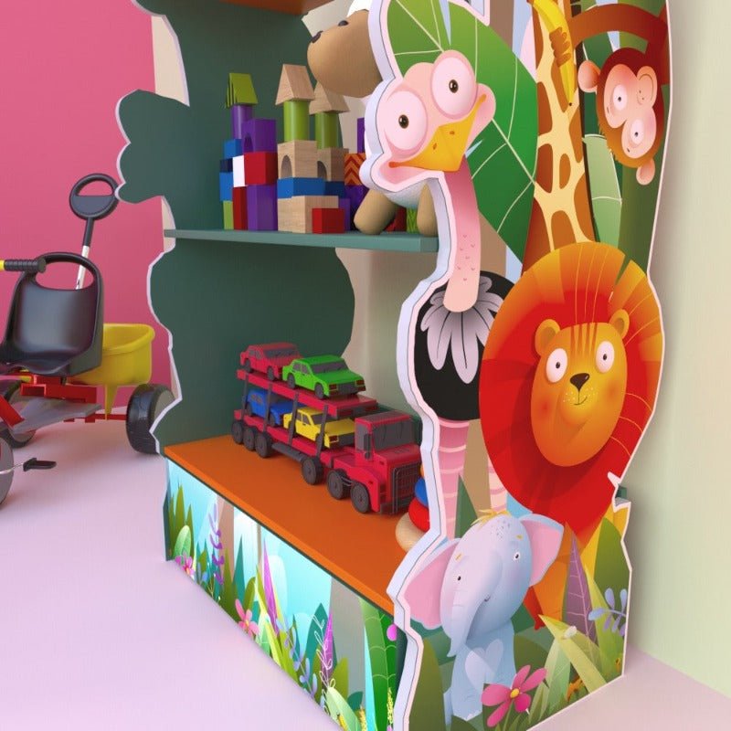 Jungle Jame Children Bookcase Organizer Rack | Furniture | Waseeh Pakistan