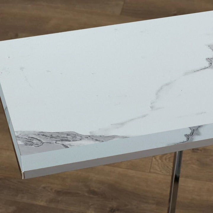 Juni Genre Stainless Steel Living Lounge Side Coffee Table | Not Sale FB | Waseeh Pakistan