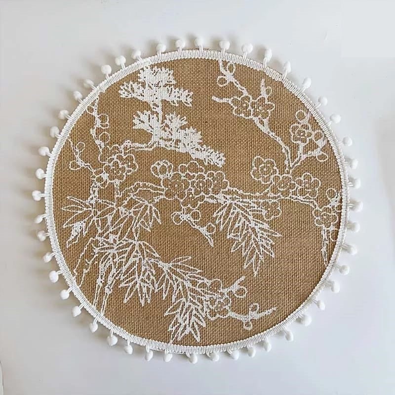 Jute Table Mats (Pack of 6) | Home Décor | Waseeh Pakistan