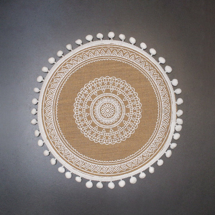 Jute Table Mats (Pack of 6) | Home Décor | Waseeh Pakistan