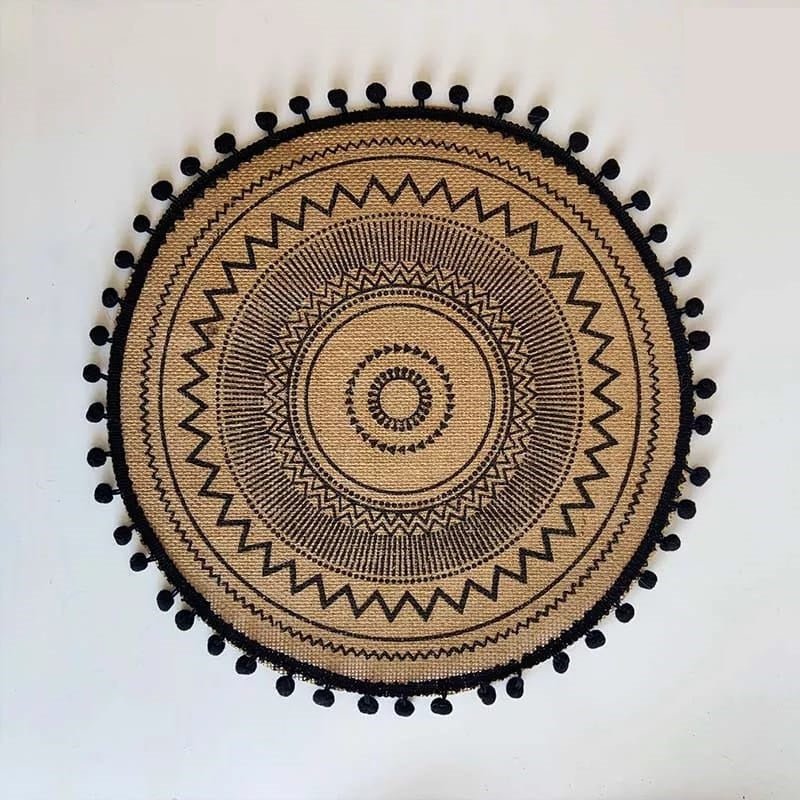 Jute Table Mats (Pack of 6) | Home Décor | Waseeh Pakistan