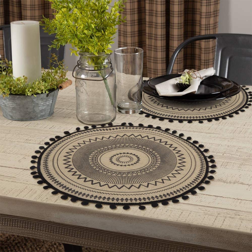 Jute Table Mats (Pack of 6) | Home Décor | Waseeh Pakistan