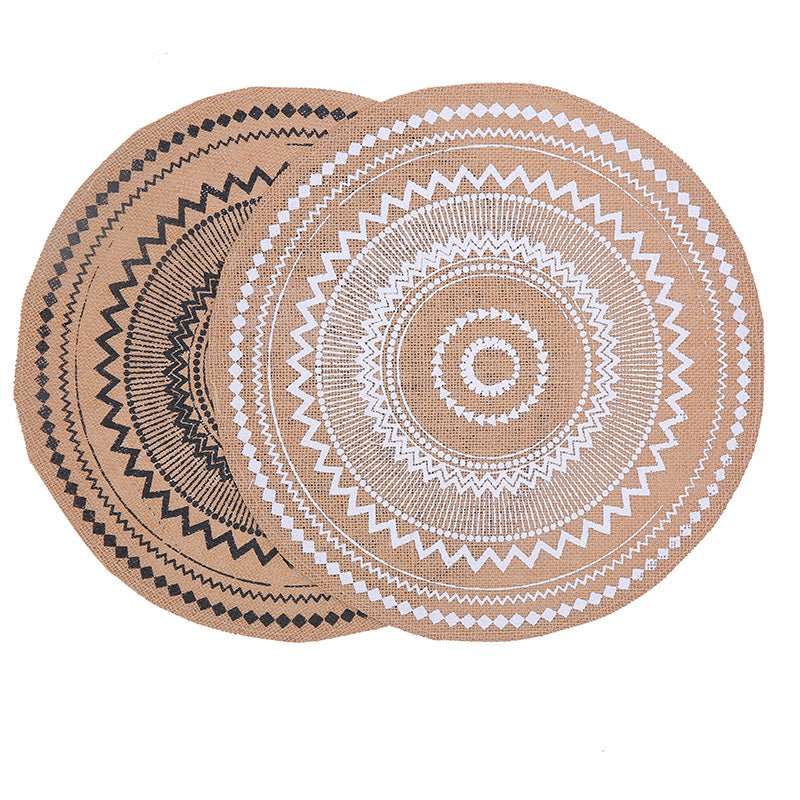 Jute Table Mats (Pack of 6) | Home Décor | Waseeh Pakistan