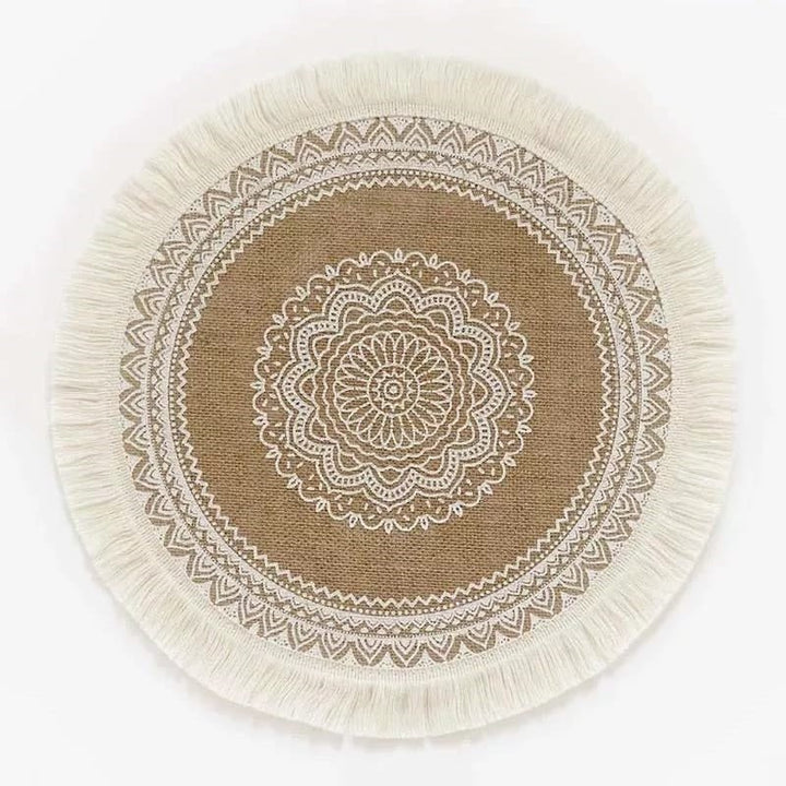 Jute Table Mats (Pack of 6) | Home Décor | Waseeh Pakistan