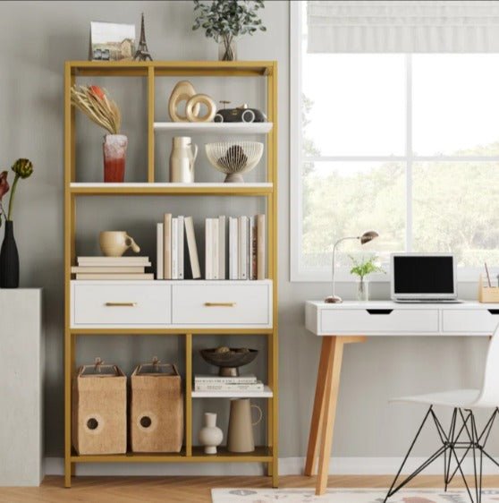 Kaylani Living Room Bookcase Shelve Organizer Storage Rack Decor-Special | Furniture | Waseeh Pakistan