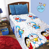 Single Kids Bed Sheet Set - Doraemon - waseeh.com