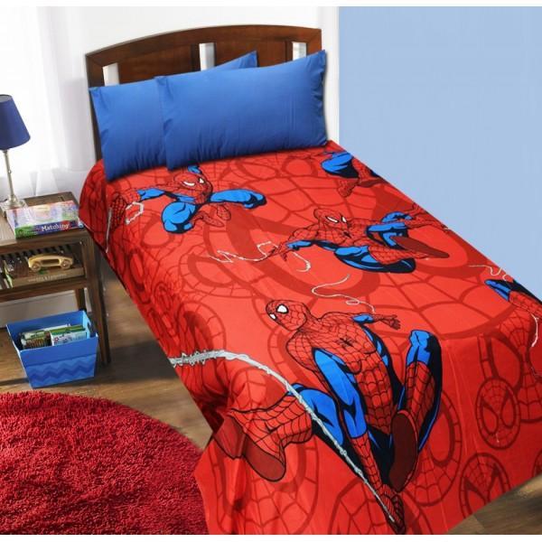 Single Kids Bed Sheet Set - Spiderman - waseeh.com