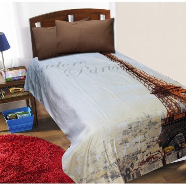 Single Kids Bed Sheet Set - Paris - waseeh.com
