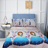 Double Kids Bed Sheet - Young Princesses - waseeh.com