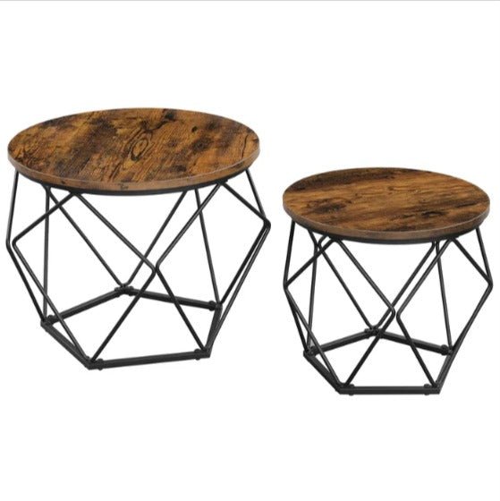 Keema Bunching Living Drawing Room Centre Nesting Coffee Tables (Set of 2) | Furniture | Waseeh Pakistan