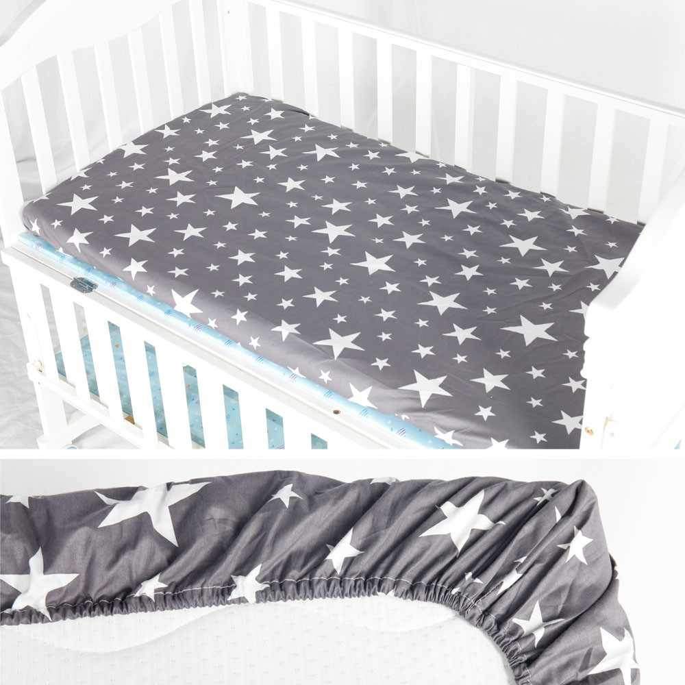 Kids Bedroom Fitted Bed Sheet (Stars Style) | Home Décor | Waseeh Pakistan