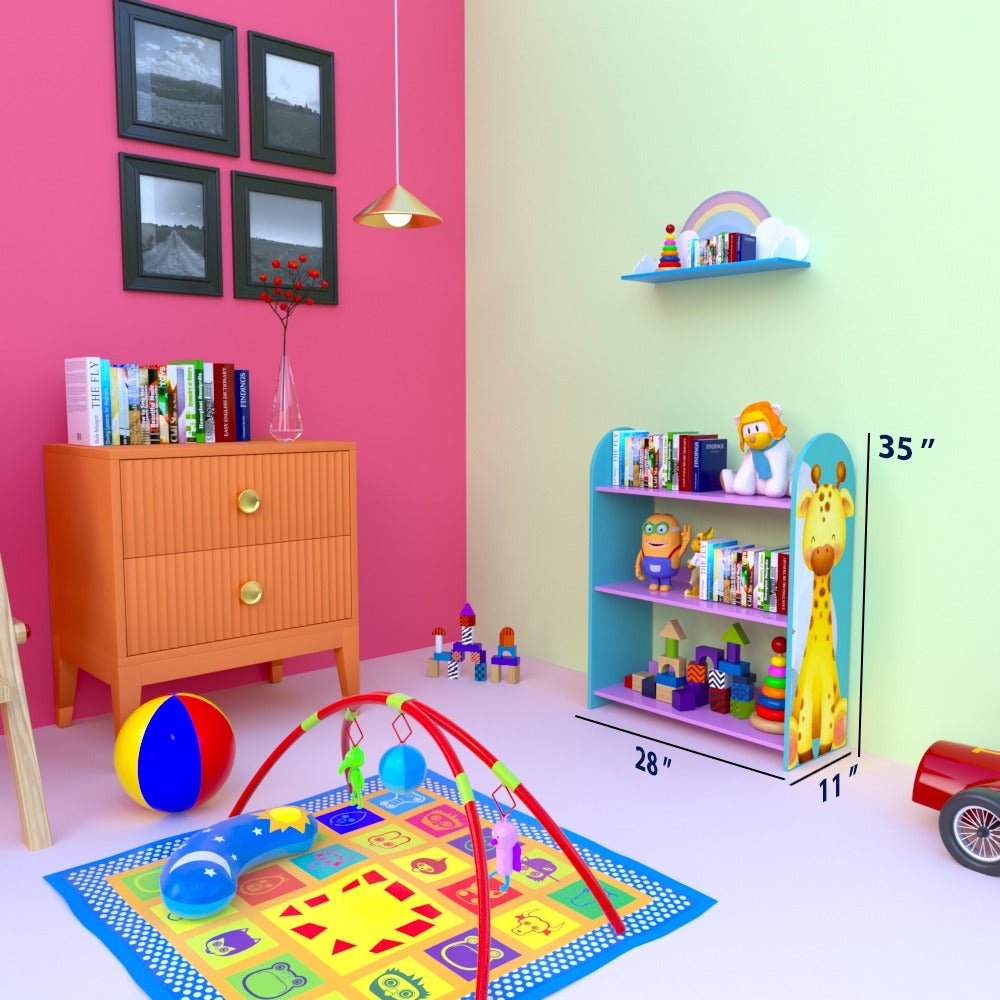 Kids Dream Home Bookcase Storage Organizer Rack | Furniture | Waseeh Pakistan