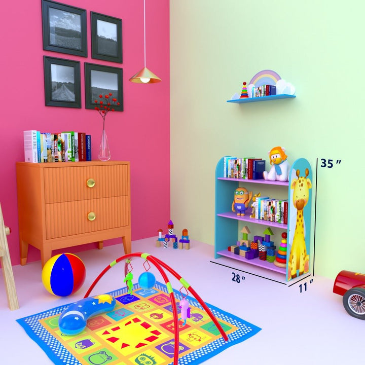 Kids Dream Home Bookcase Storage Organizer Rack | Furniture | Waseeh Pakistan