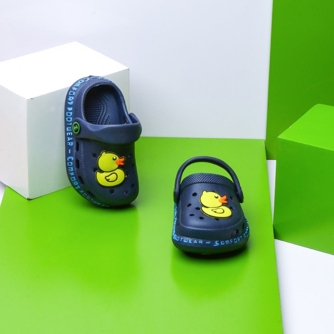 Kids Ducky Slippers (Black) | Fashion Point | Waseeh Pakistan