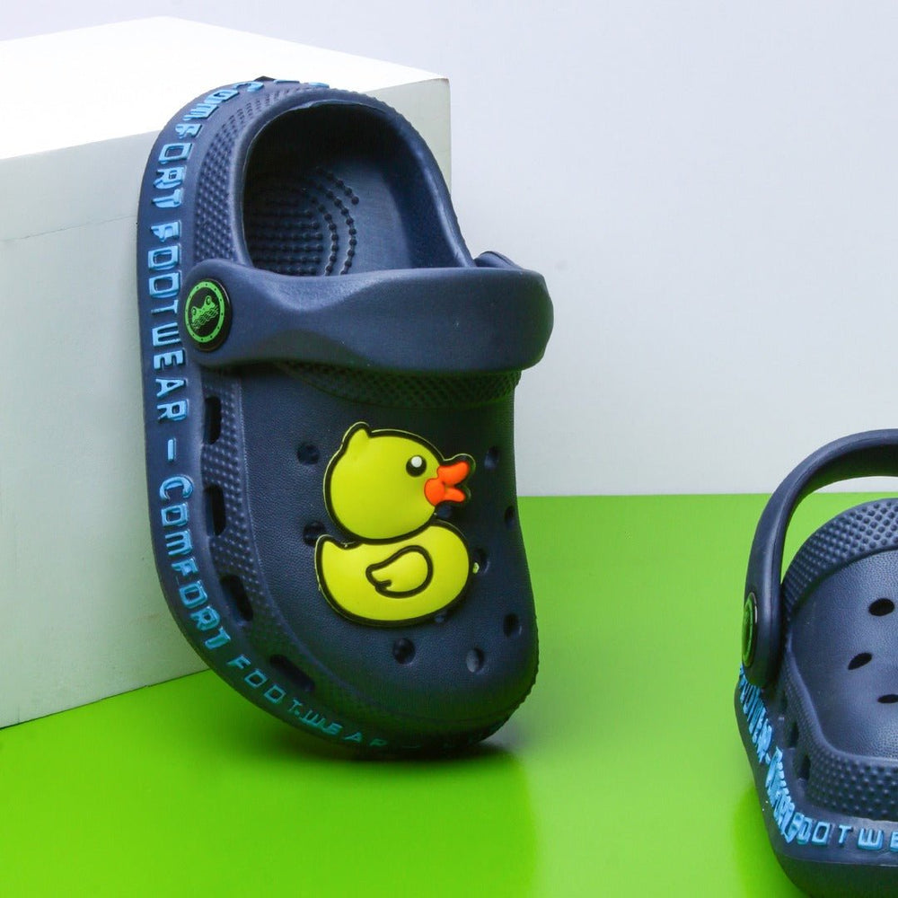 Kids Ducky Slippers (Black) | Fashion Point | Waseeh Pakistan