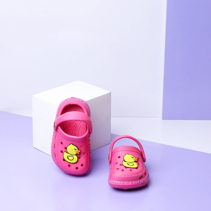 Kids Ducky Slippers (Dark Pink) | Fashion Point | Waseeh Pakistan