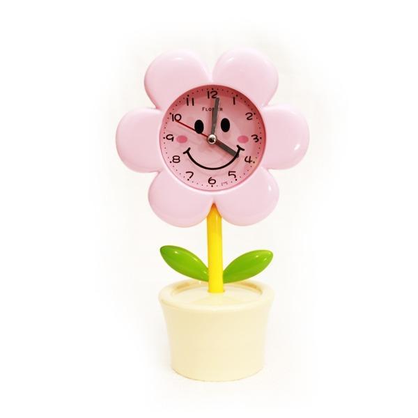 Kids Side Table Clock - Sunflower with pot | Home Décor | Waseeh Pakistan