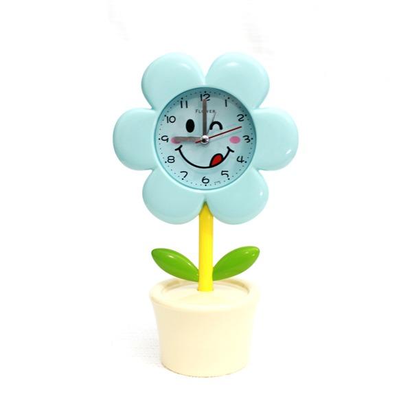 Kids Side Table Clock - Sunflower with pot | Home Décor | Waseeh Pakistan