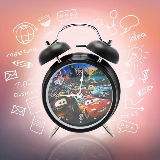Kids Table Vintage Bell Clock - Cartoon | Home Décor | Waseeh Pakistan