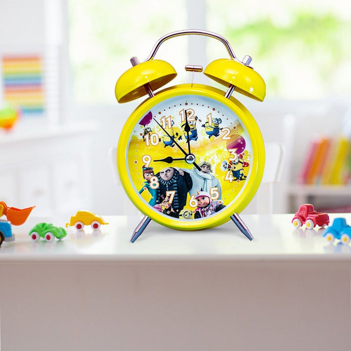 Kids Table Vintage Bell Clock - Minions | Home Décor | Waseeh Pakistan