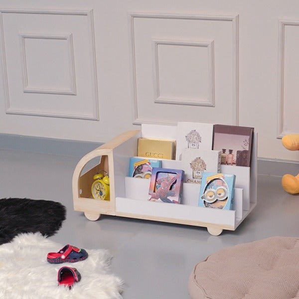 Kids Truck Bookcase Living Bedroom Organizer Rack | Furniture | Waseeh Pakistan
