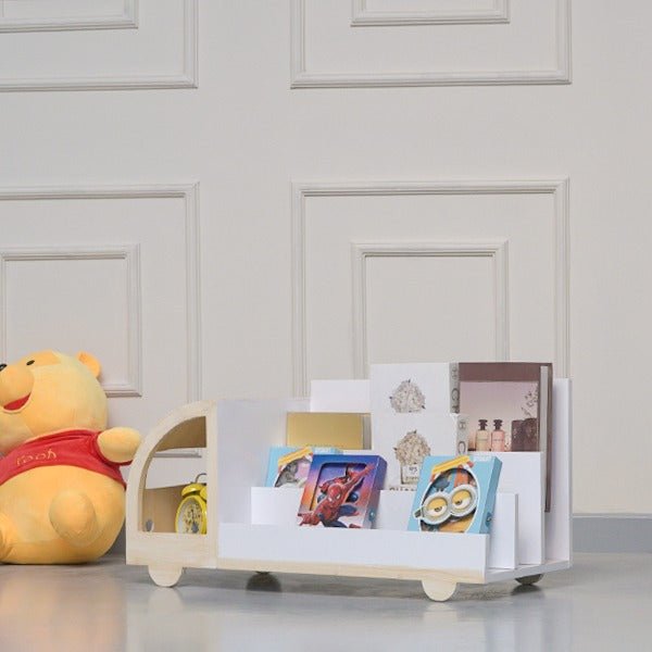 Kids Truck Bookcase Living Bedroom Organizer Rack | Furniture | Waseeh Pakistan