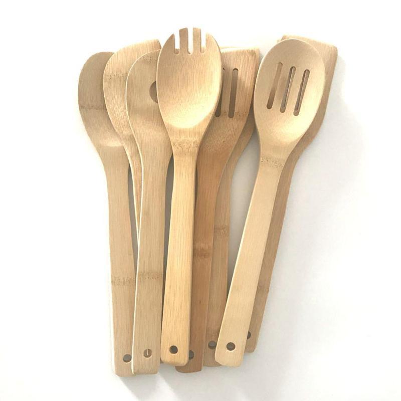 Kitchen Bamboo Utensils (Set of 4) | kitchen item | Waseeh Pakistan