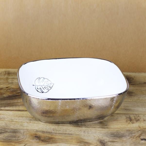 Kitchen Ceramic Serving Bowl (Leaf Print) | kitchen item | Waseeh Pakistan