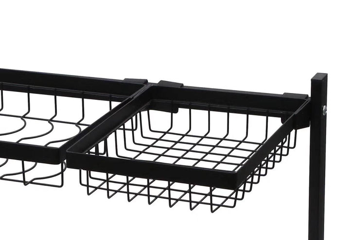 Kitchen Space Stainless Steel Dish Drying Rack (Black) | kitchen item | Waseeh Pakistan