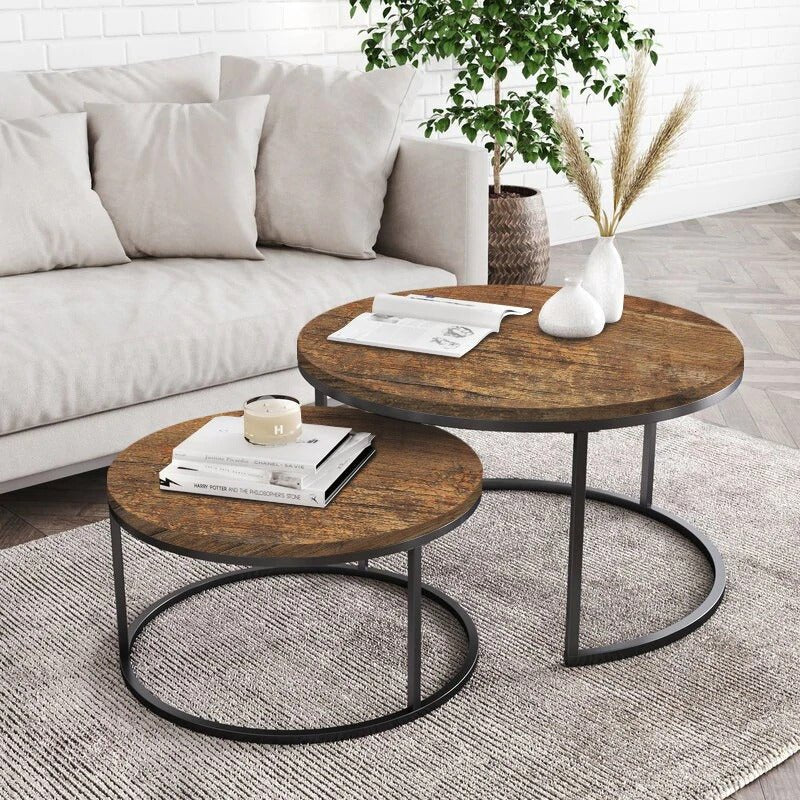 Korvantis Nesting Centre Tables (Set of 2) | Not Sale FB | Waseeh Pakistan