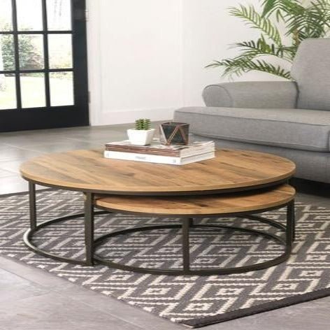 Korvantis Nesting Centre Tables (Set of 2) | Not Sale FB | Waseeh Pakistan