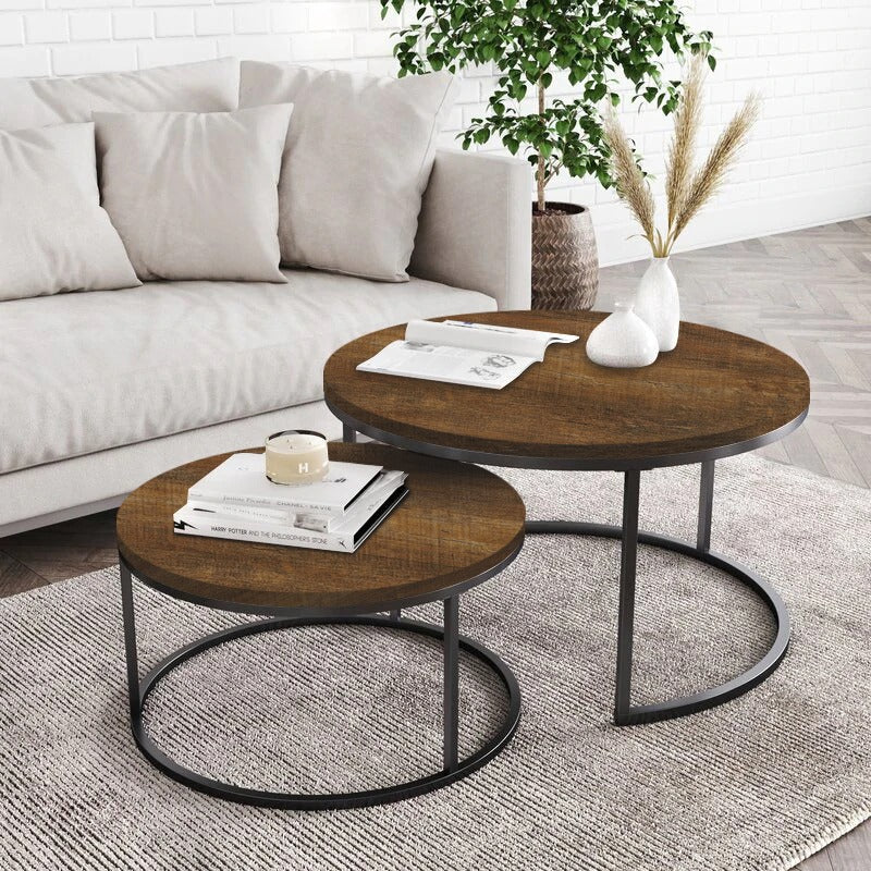 Korvantis Nesting Centre Tables (Set of 2) | Not Sale FB | Waseeh Pakistan