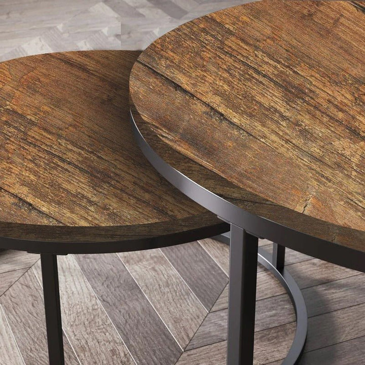 Korvantis Nesting Centre Tables (Set of 2) | Not Sale FB | Waseeh Pakistan