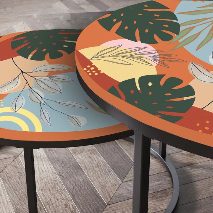 Korvantis Nesting Centre Tables (Set of 2) | Not Sale FB | Waseeh Pakistan