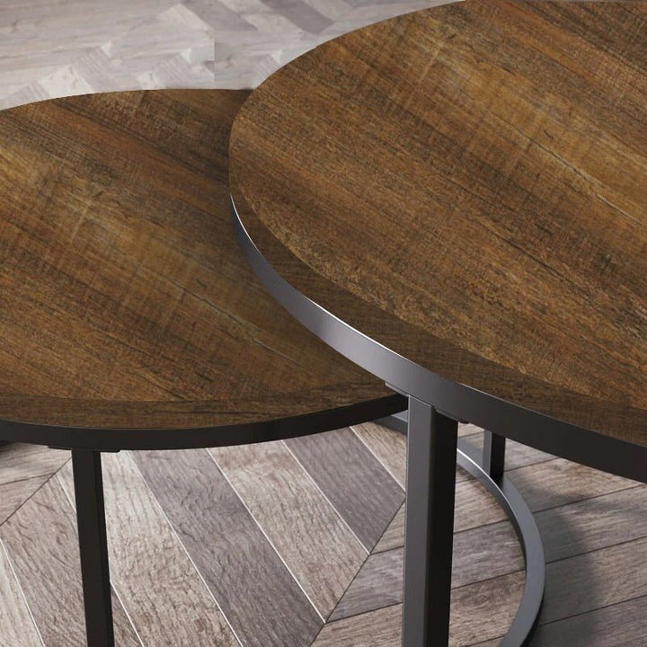 Korvantis Nesting Centre Tables (Set of 2) | Not Sale FB | Waseeh Pakistan