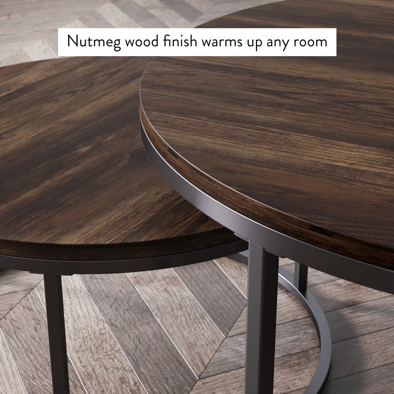 Korvantis Nesting Centre Tables (Set of 2) | Not Sale FB | Waseeh Pakistan