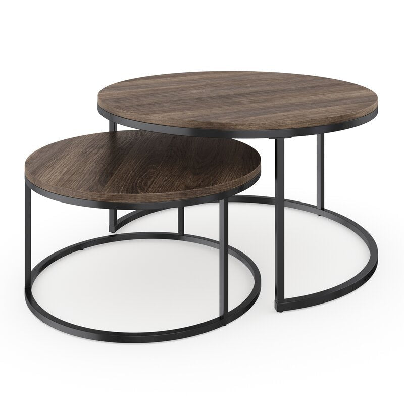 Korvantis Nesting Centre Tables (Set of 2) | Not Sale FB | Waseeh Pakistan