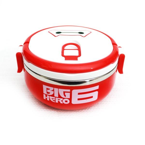 One Tier Stainless Steel Round Lunchbox - waseeh.com