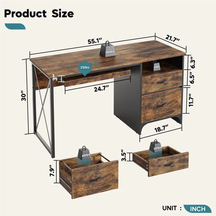 Labelle Living Room Office Work Station Organizer Drawer Desk Table | Not Sale FB | Waseeh Pakistan
