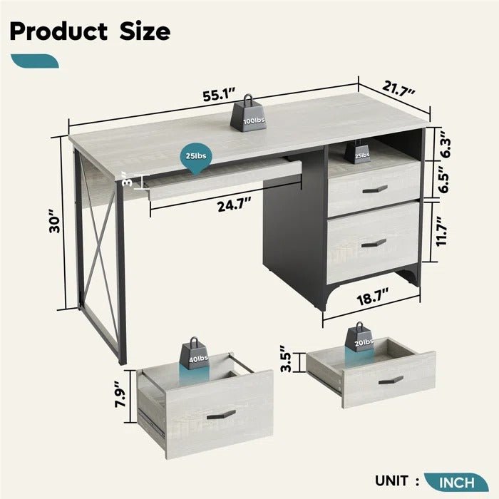 Labelle Living Room Office Work Station Organizer Drawer Desk Table | Not Sale FB | Waseeh Pakistan