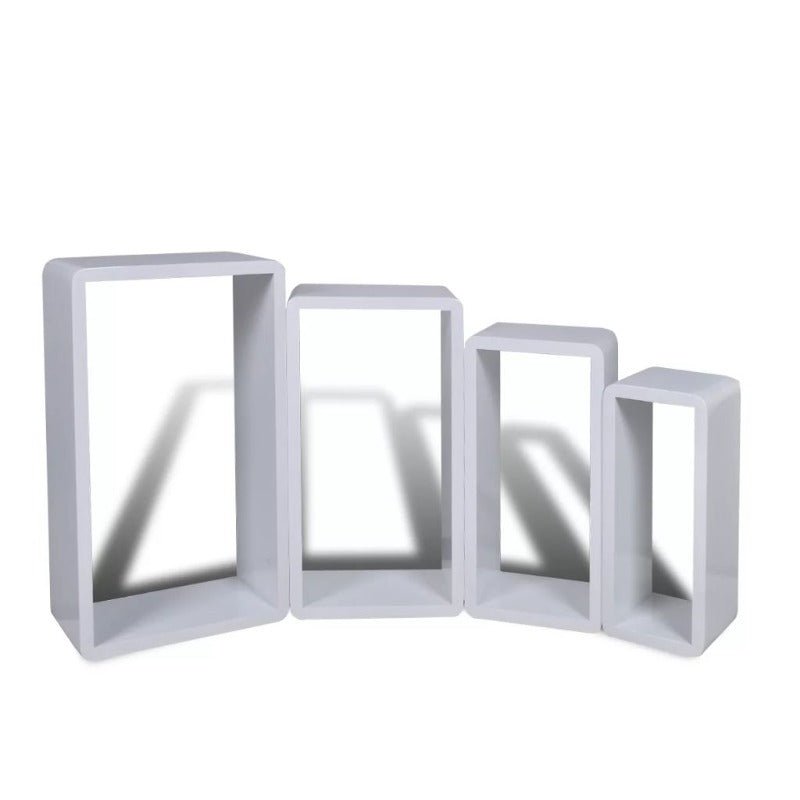 Labyrinth Living Lounge Drawing Room Floating Organizer Shelves (Set of 4) | Furniture | Waseeh Pakistan