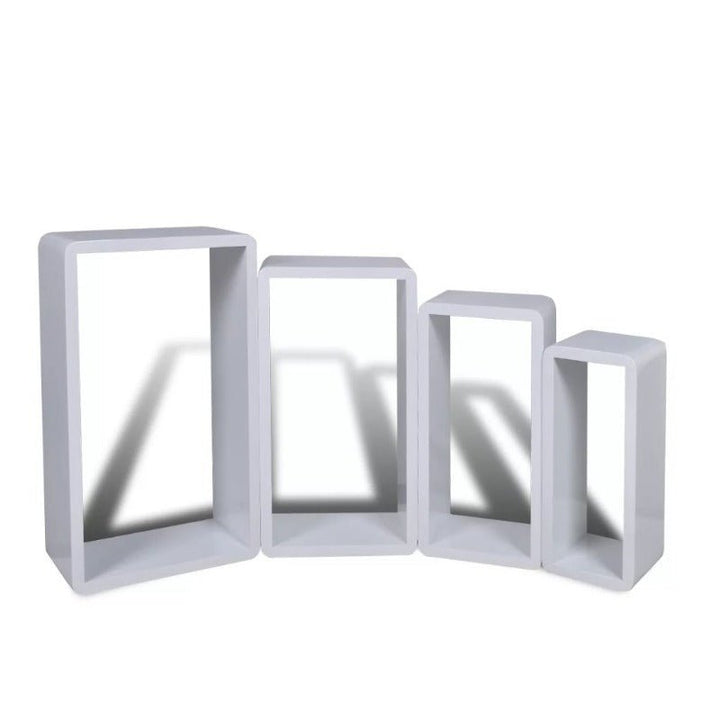 Labyrinth Living Lounge Drawing Room Floating Organizer Shelves (Set of 4) | Furniture | Waseeh Pakistan