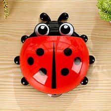 Lady Bug Toothpaste | Toothbrush Organizer | Home Décor | Waseeh Pakistan