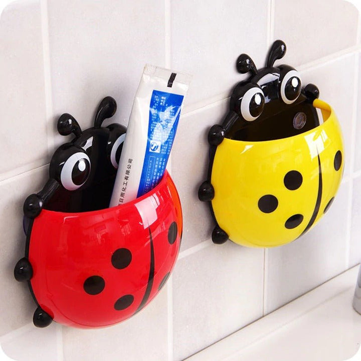Lady Bug Toothpaste | Toothbrush Organizer | Home Décor | Waseeh Pakistan