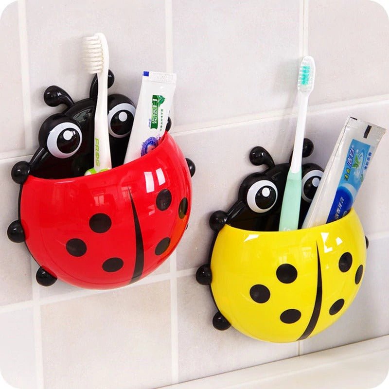 Lady Bug Toothpaste | Toothbrush Organizer | Home Décor | Waseeh Pakistan