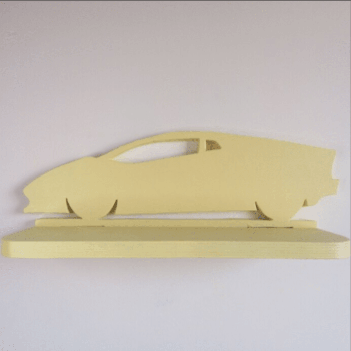 Lamborghini Car Kids Bedroom Floating Shelve Organizer Decor | Furniture | Waseeh Pakistan